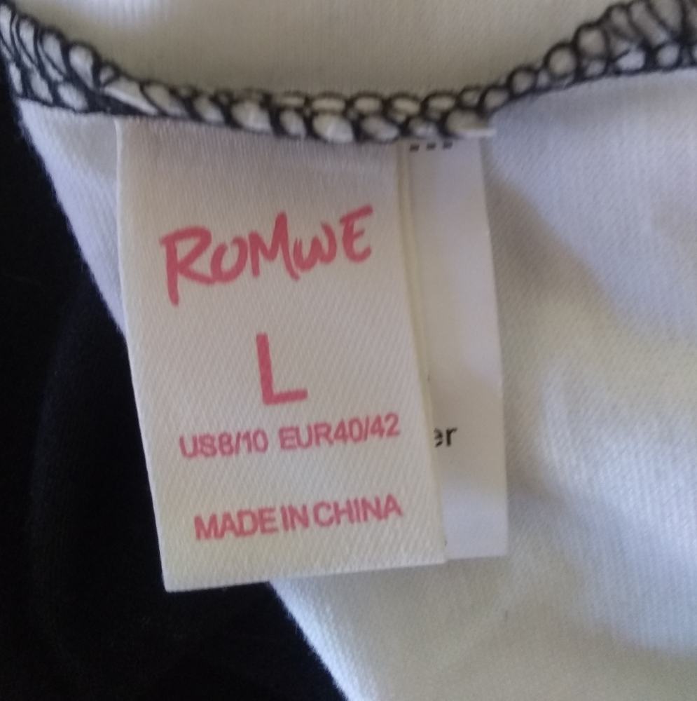 ROMwe Crop Top - Picture 4 of 6